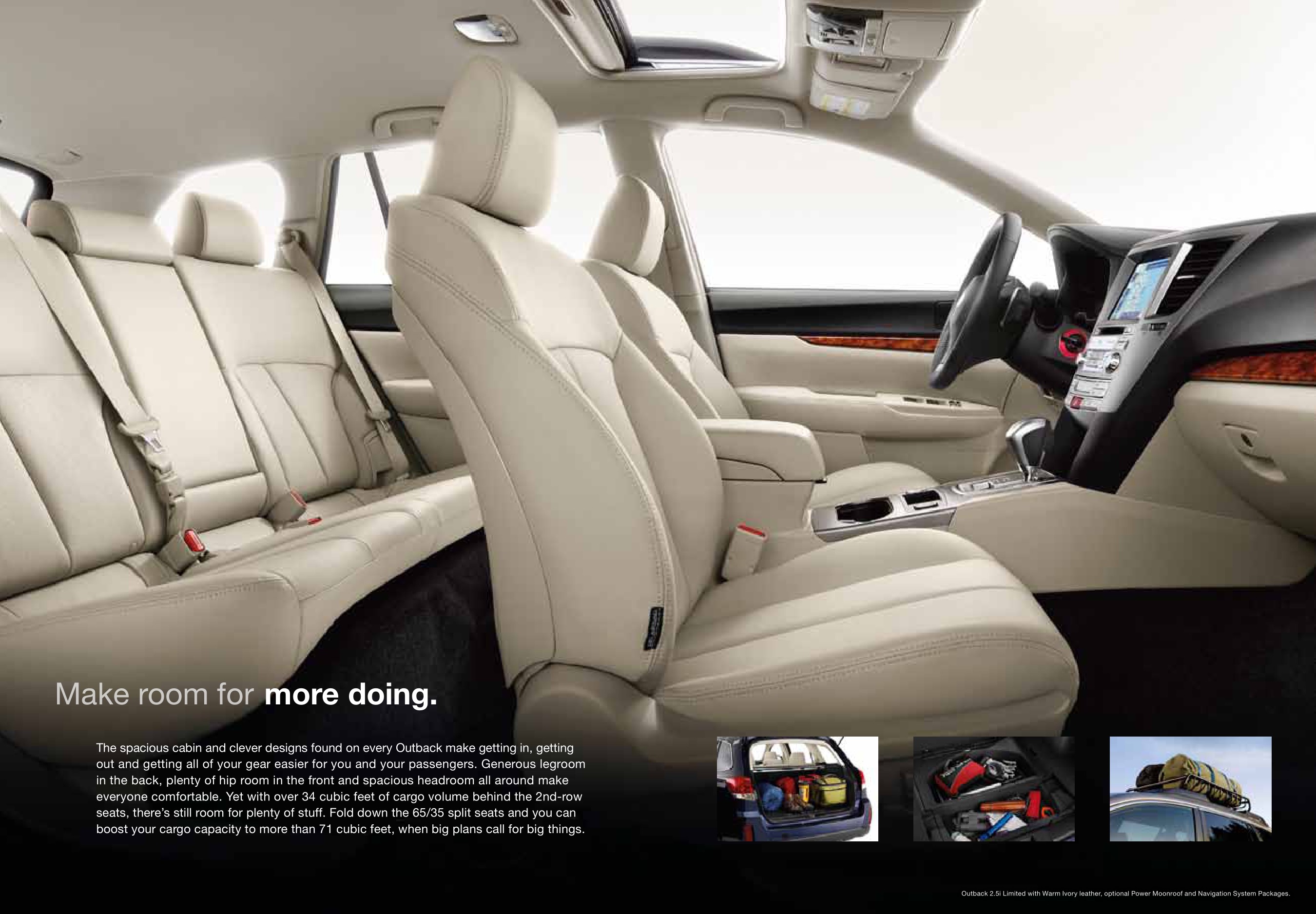 2012 Subaru Outback Brochure Page 1